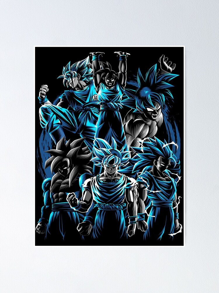 Goku Super Saiyan LIMITED ED. posters & prints by Markus Utas, super saiyan  