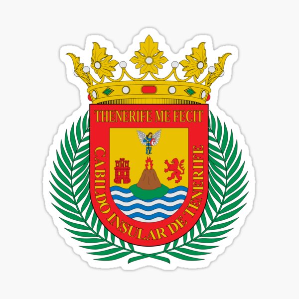 Item preview, tenerife coat of arms flag designed and sold by mikoala50.