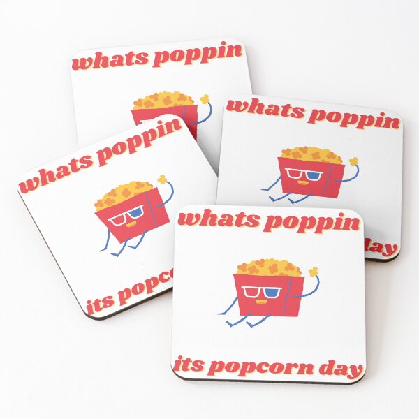 Item preview, whats poppin its national popcorn day designed and sold by notakename.
