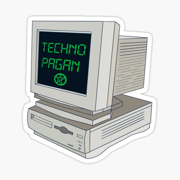 Item preview, Techno Pagan designed and sold by FirAndFae.