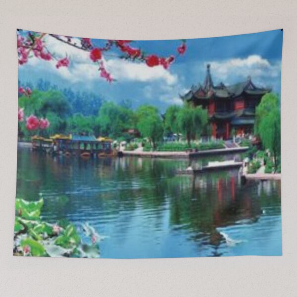 Item preview, Beautiful lake scene. designed and sold by Lan thi Nguyen.