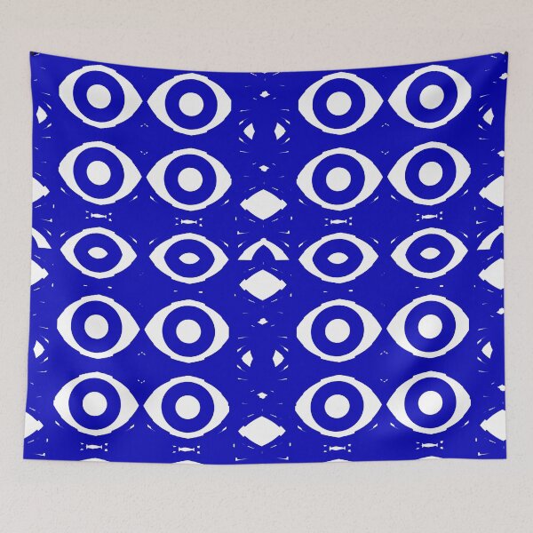 Item preview, Seamless pattern with different eyes designed and sold by moustafakhalil.