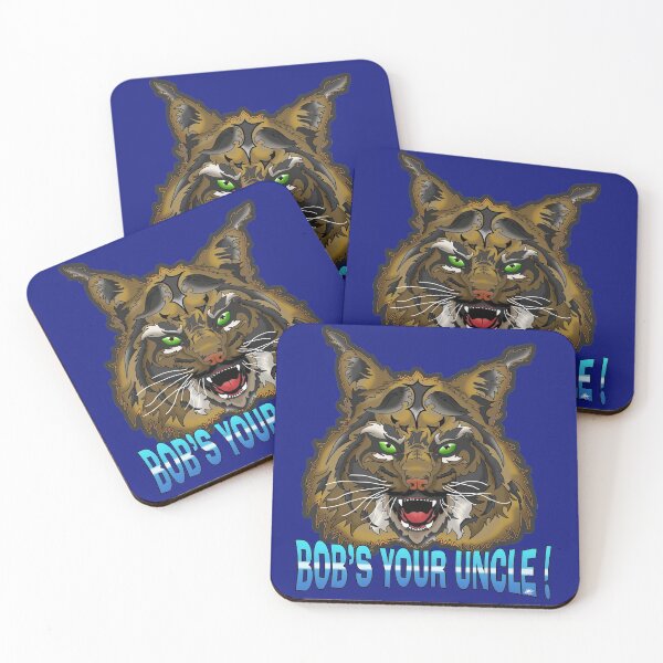 Item preview, Bobcat endorses Bob's your uncle :) designed and sold by Lytebound.