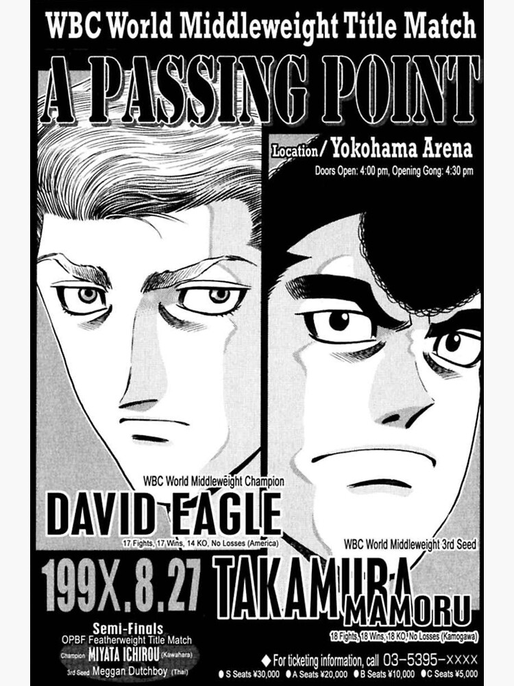 Takamura vs David Eagle  Hajime No Ippo: The Fighting! - Rising - 