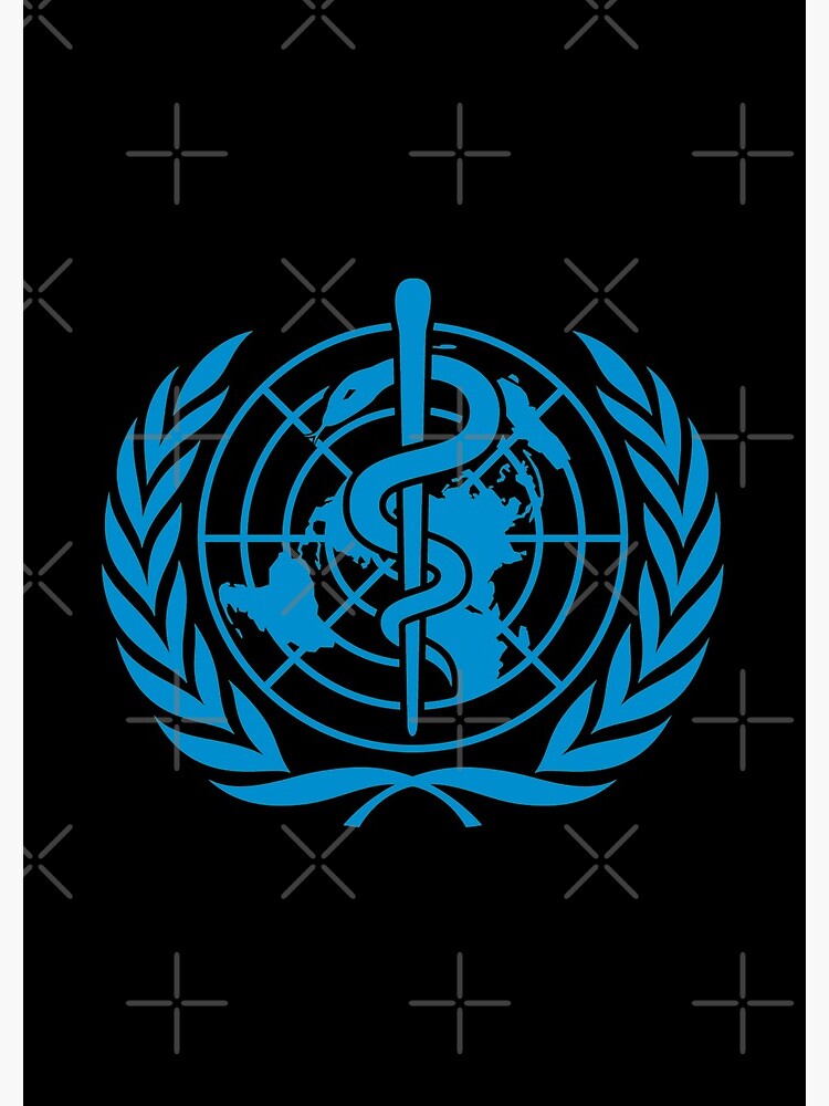 Cuaderno De Espiral Escudo De Armas De La Bandera De La Organización Mundial De La Salud De 0241