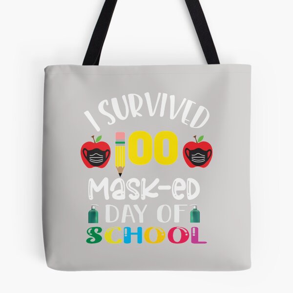 Item preview, I Survived 100 Masked School Days 100th Days Of School designed and sold by GINIART.