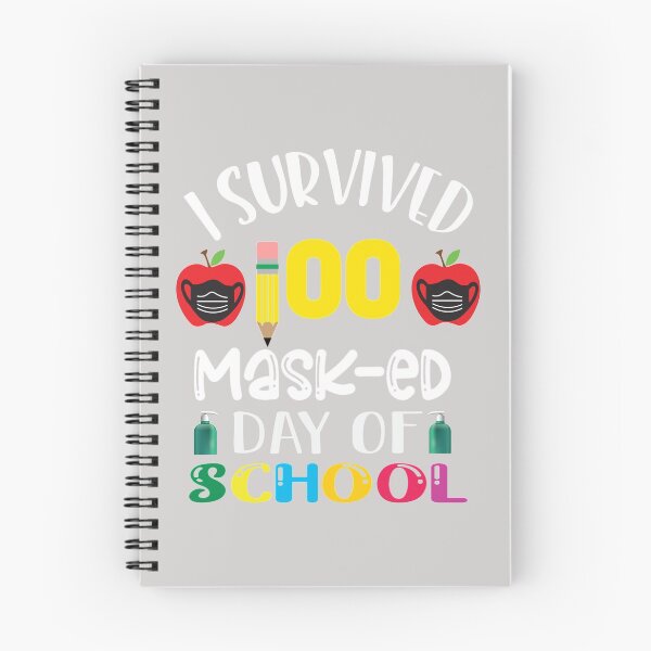Item preview, I Survived 100 Masked School Days 100th Days Of School designed and sold by GINIART.