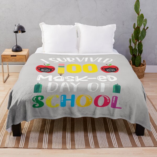Item preview, I Survived 100 Masked School Days 100th Days Of School designed and sold by GINIART.