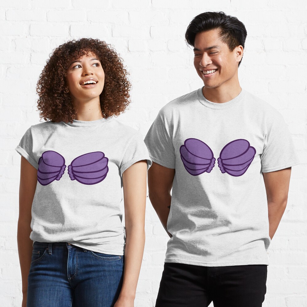 Seashell Bra Essential T-Shirt for Sale by dupabyte