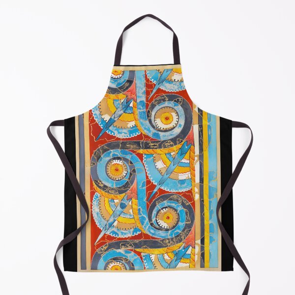 Item preview, Minoan Fresco spiral ca. 1400–1200 B.C designed and sold by WillowNox7.