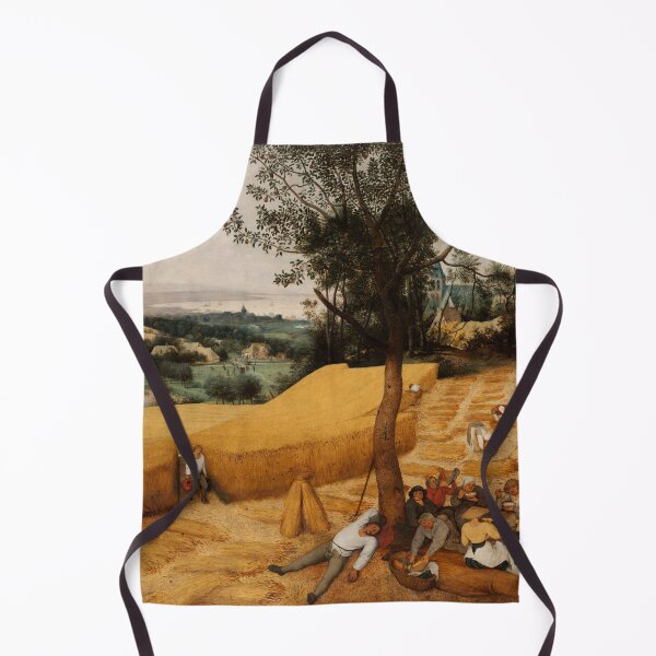 Item preview, THE HARVESTERS, WHEAT FIELDS IN THE SUMMER LANDSCAPE by Brueghel designed and sold by BulganLumini.