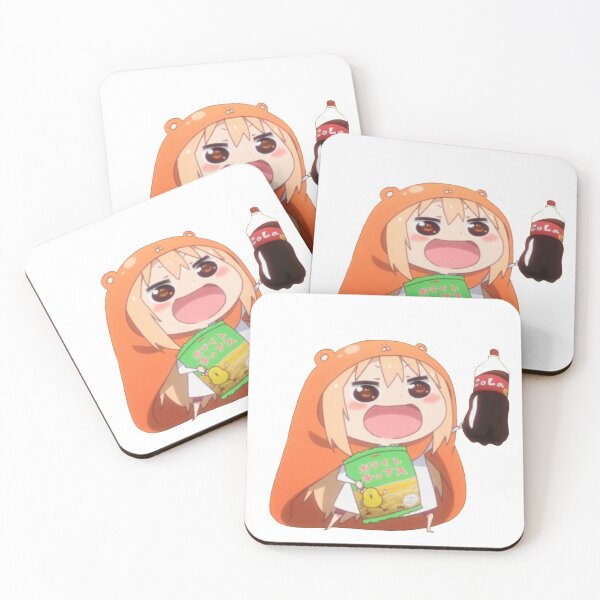 Item preview, Umaru-chan with her chips and cola! designed and sold by DDonutzArt.