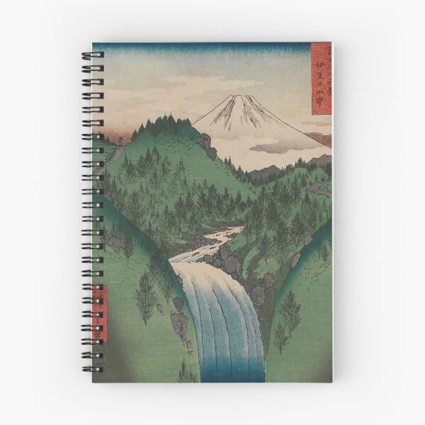 Item preview, In the Mountains of Izu Province Utagawa Hiroshige Vintage Japanese Woodblock Print designed and sold by Ejaaz.