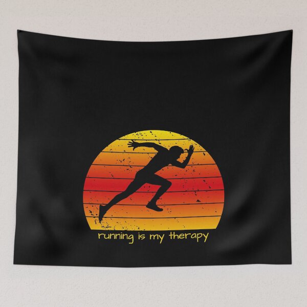 Item preview, Running is my therapy Birthday Gift designed and sold by GBDesigner.