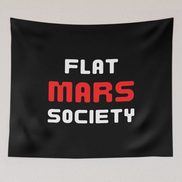 Item preview, Flat Mars Society designed and sold by palaco210.