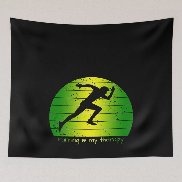 Item preview, Running is my therapy Birthday Gift designed and sold by GBDesigner.