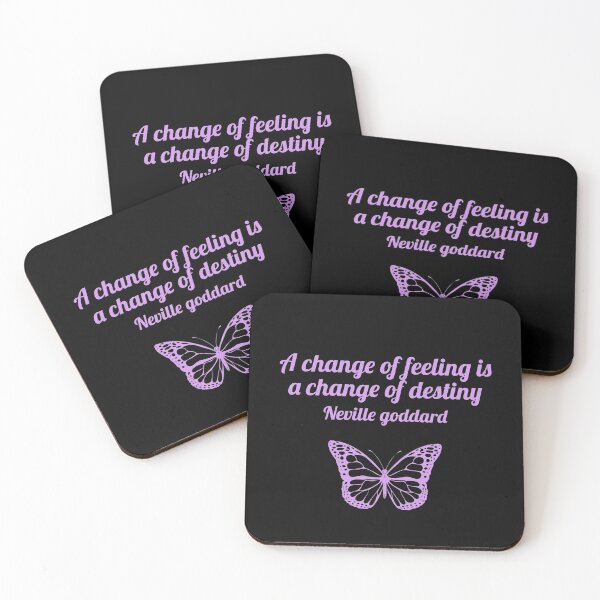 Item preview, A change of feeling is a change of destiny, Neville goddard quote. designed and sold by Theleochick.