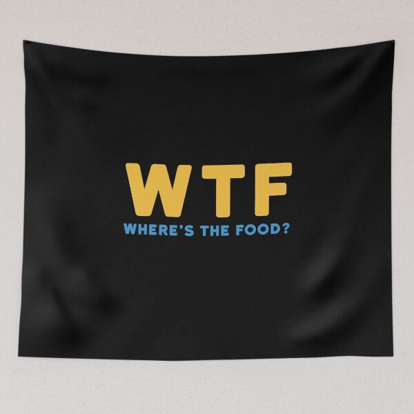 Item preview, Foodie Food Lover Funny WTF Cooking Quote designed and sold by sillyquestions.