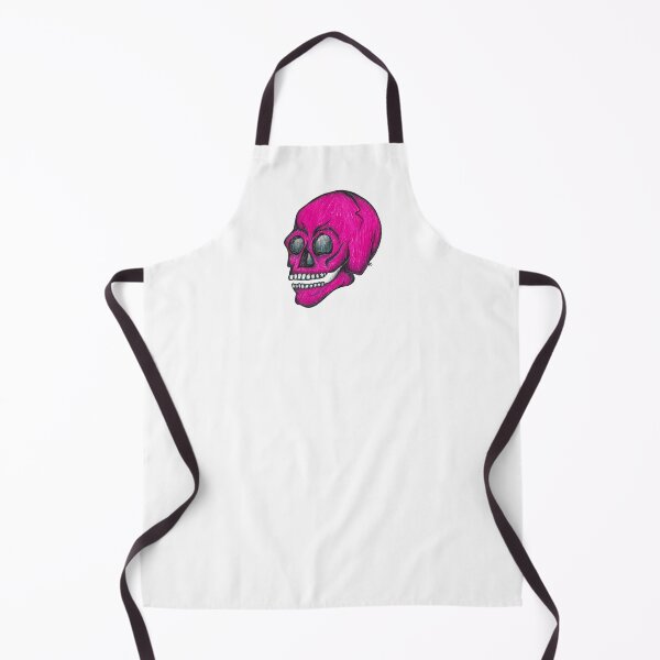 Item preview, Hot Pink Retro Skull designed and sold by The White Bat.