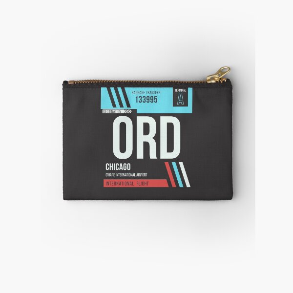 Item preview, Chicago O'Hare (ORD) Airport Code Baggage Tag designed and sold by SLAG-Creative.