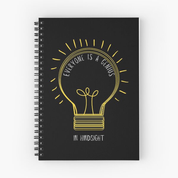 Item preview, Everyone Is A Genius In Hindsight | Captain designed and sold by itsokaybyme.