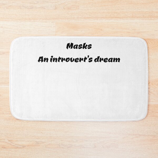 Item preview, Masks an introvert's dream designed and sold by Areashor.