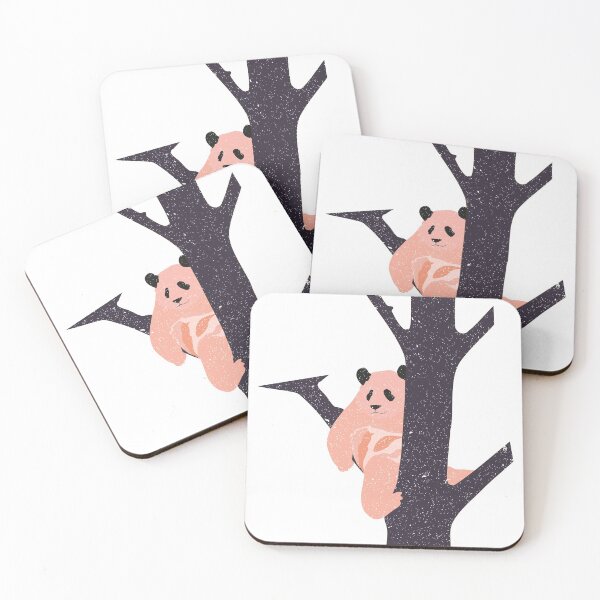 Item preview, A panda climbed a tree designed and sold by Rima Amin.