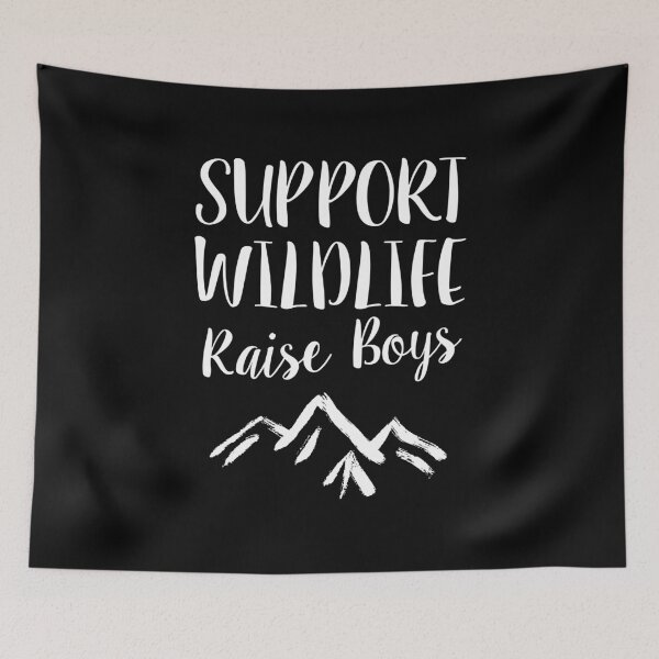 Item preview, Support Wildlife Raise Boys designed and sold by TINASTORESHOPE.