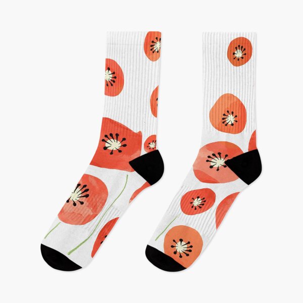 Item preview, Poppies pattern love - Minimal poppies pattern designed and sold by Wane-Last.