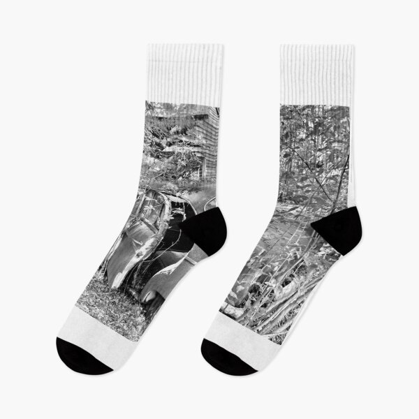 Item preview, Abandoned Willy's Aero Black And White designed and sold by LisaWootenPhoto.