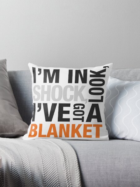 Item preview, Sherlock blanket quote typography designed and sold by AvalonsAyame.