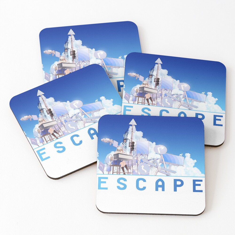 Item preview, Coasters (Set of 4) designed and sold by ApiStore.