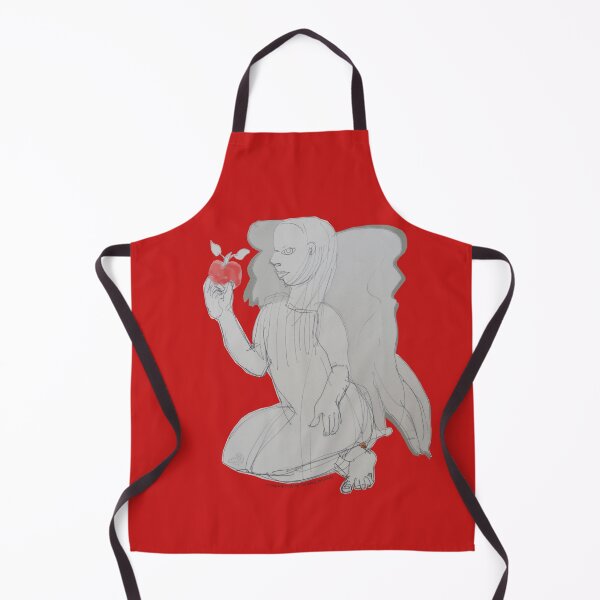 Item preview,  The Inducement Angel with Red Apple (Original Art Drawing by ACCI) designed and sold by VanyssaGraphics.