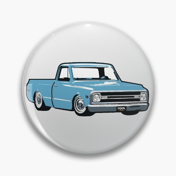 Item preview, 69-70 Light Blue Lowered C Truck designed and sold by CoolRide.