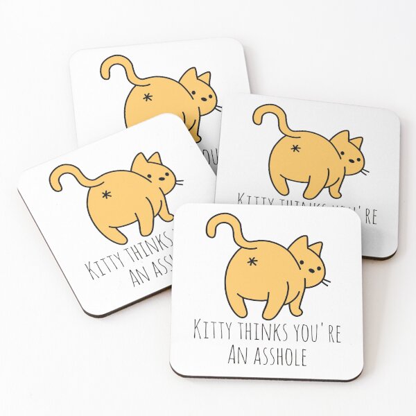 Item preview, Kitty Thinks You're  designed and sold by tristahx.