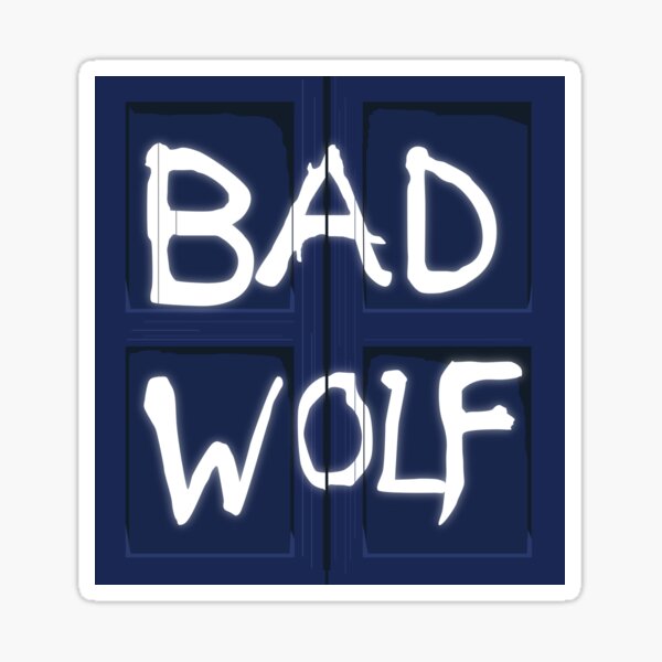 Item preview, Bad Wolf designed and sold by marktobindesign.