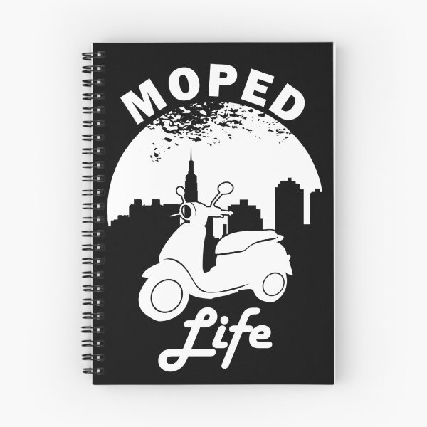 Item preview, Moped Life Moped Rider designed and sold by Adel Qasem.