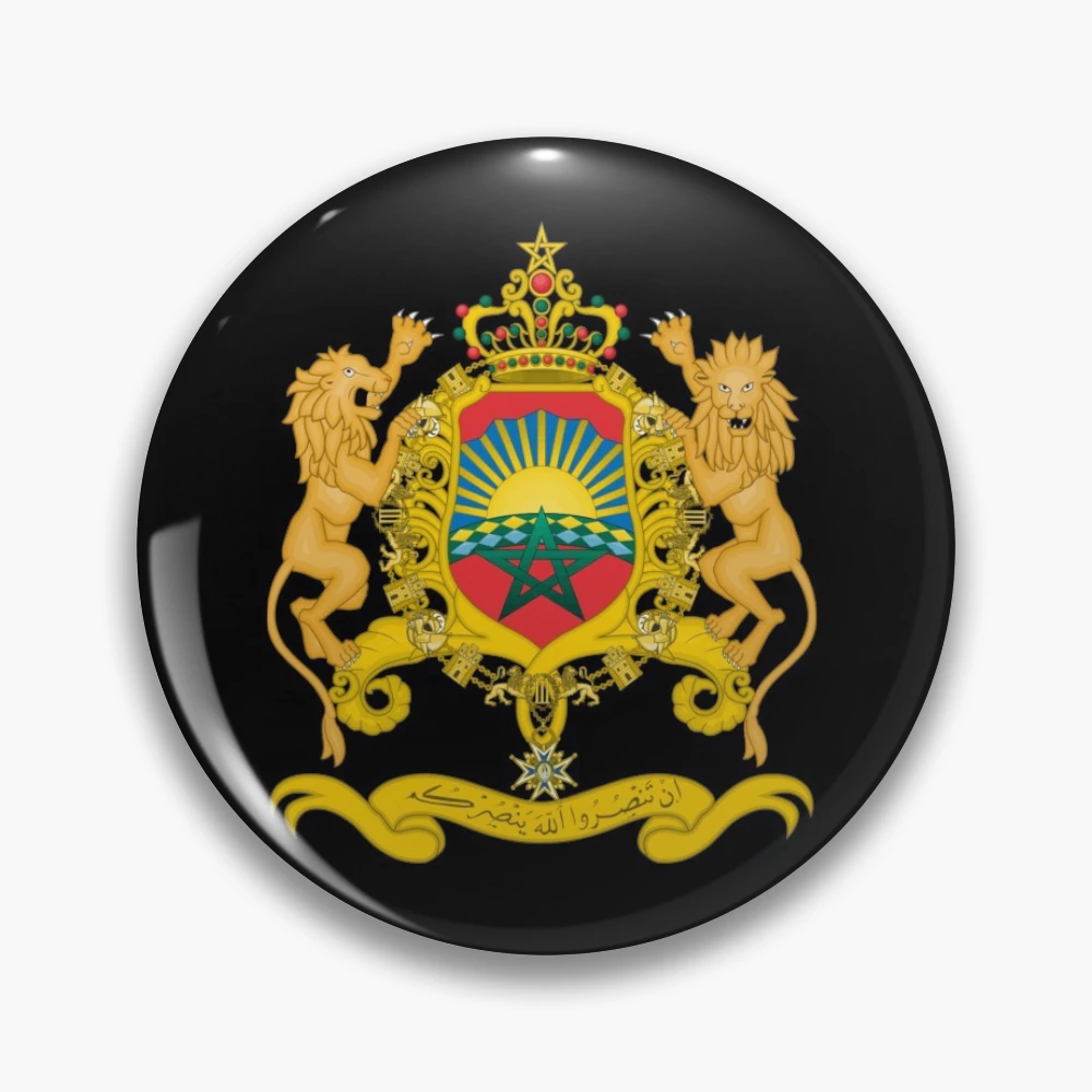 Badgmania Pin's Doré 20mm Troupes De Marine - Ancre Jaune Logo 18mm Pins Bouton Epinglette