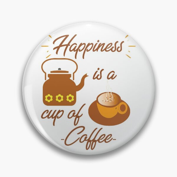 Item preview, Happiness is a cup of Coffee designed and sold by KetoLove.