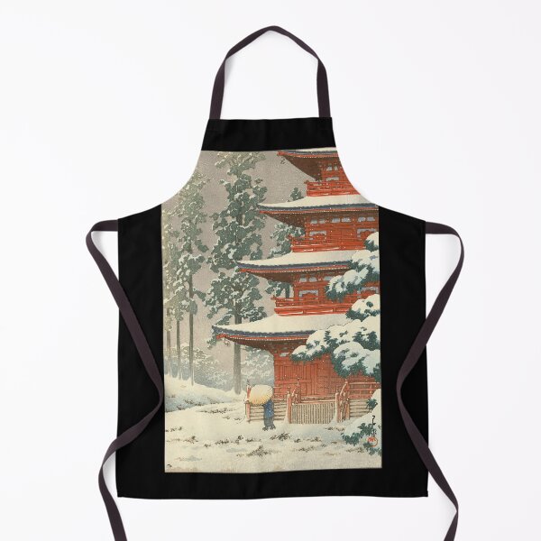 Item preview, Hasui Kawase Winter scenery art designed and sold by RBEnt.