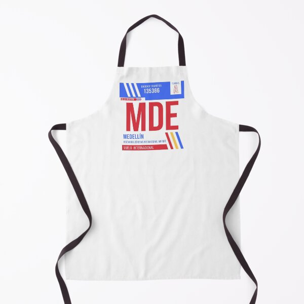 Item preview, Medellin (MDE) Airport Code Baggage Tag designed and sold by SLAG-Creative.