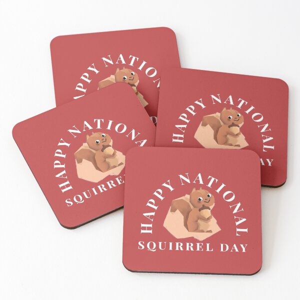 Item preview, Happy National Squirrel Day -Squirrel Appreciation Date- designed and sold by PrintBrint.
