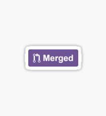 GitHub Merge Pull Request Sticker