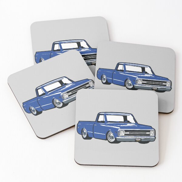 Item preview, 69-70 Blue Lowered C Truck designed and sold by CoolRide.