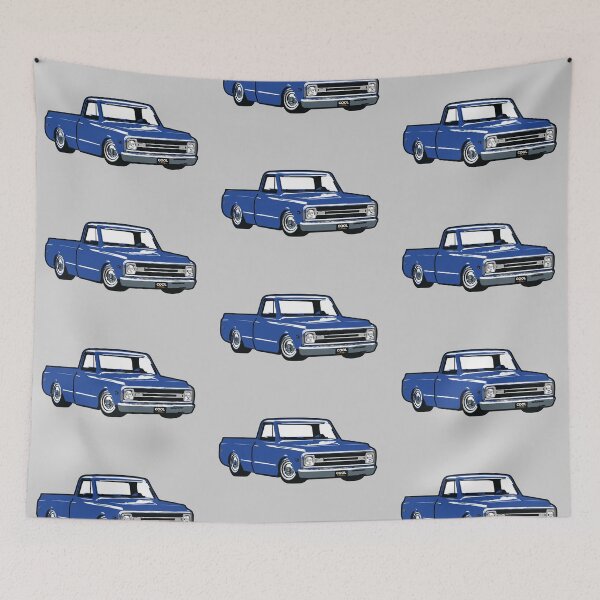 Item preview, 69-70 Blue Lowered C Truck designed and sold by CoolRide.