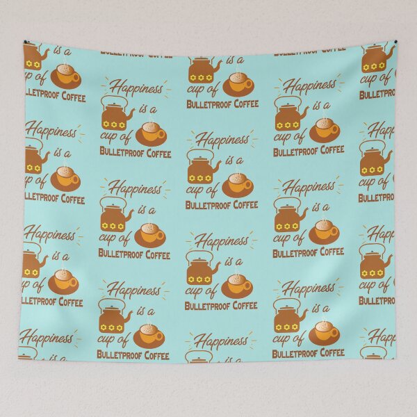 Item preview, Happiness is a cup of Coffee designed and sold by KetoLove.
