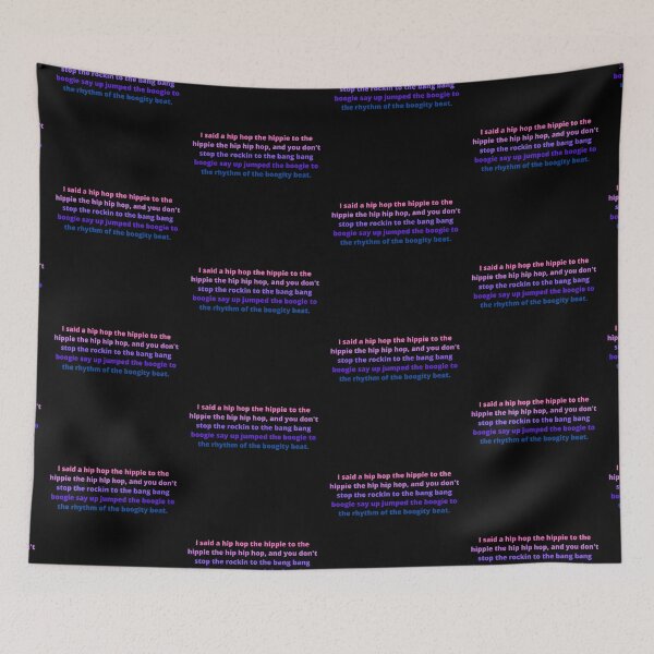 Item preview, DJ, Rappers Delight lyric, fun music design designed and sold by Artomobiles.