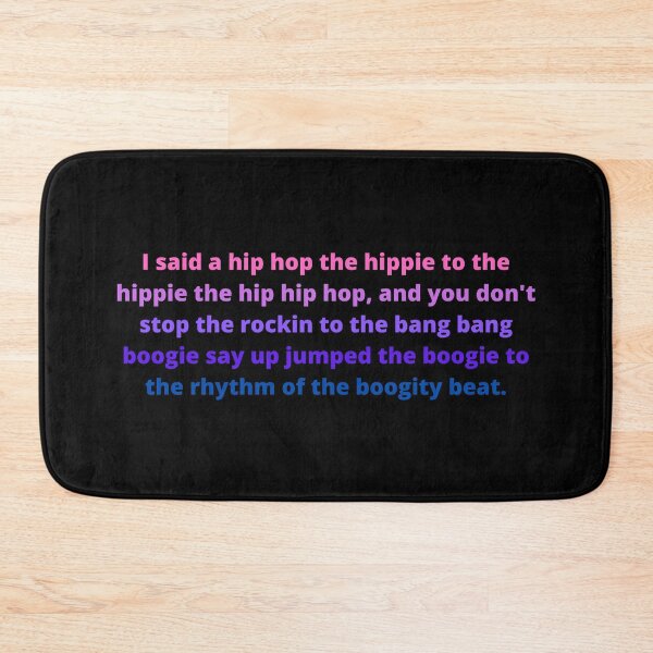 Item preview, DJ, Rappers Delight lyric, fun music design designed and sold by Artomobiles.