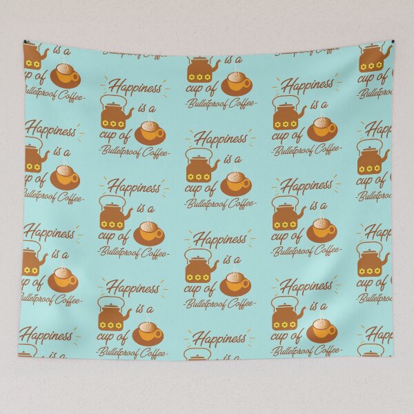 Item preview, Happiness is a cup of Coffee designed and sold by KetoLove.