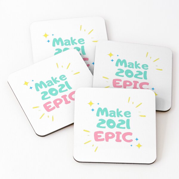 Item preview, Make 2021 Epic - New Year Motivation  designed and sold by Cute Designs Shop.